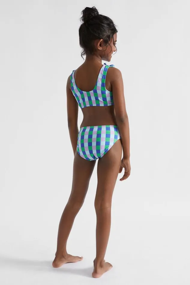 Swimwear Girl Seed Heritage Check Bikini Marine