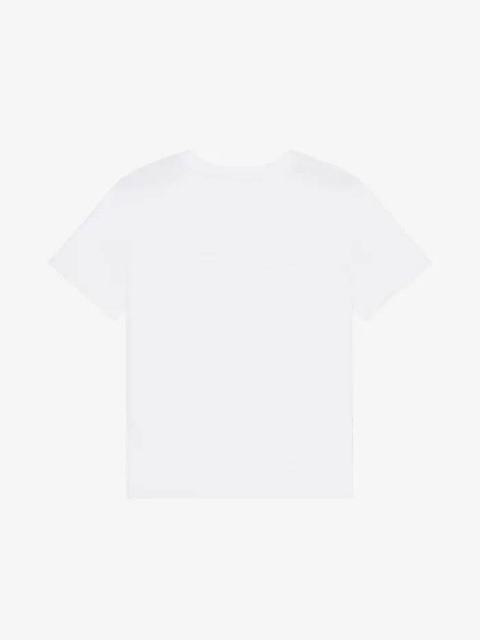 TShirt In Printed Jersey White Kids Givenchy