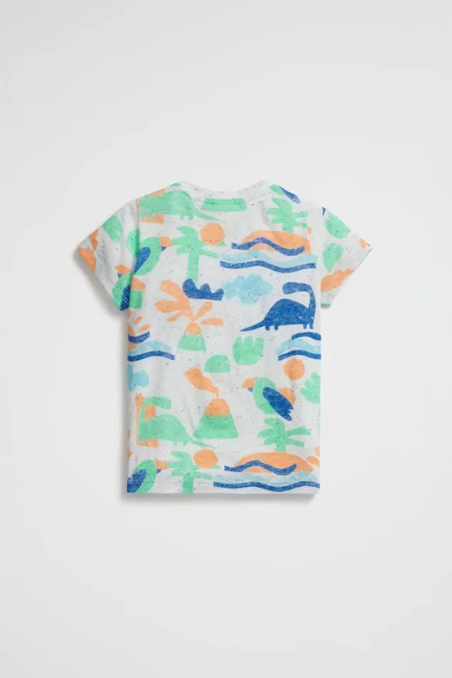 TShirts and Tops Baby Seed Heritage Volcano Tee Marine Speckle