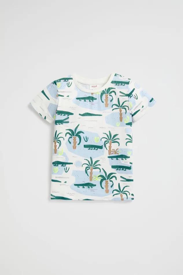 TShirts and Tops Boy Seed Heritage Croc Yardage Tee Canvas