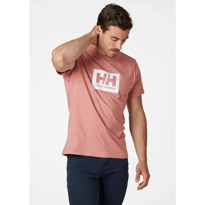 TShirts Men Helly Hansen HH BOX TSHIRT 096 Ash Rose