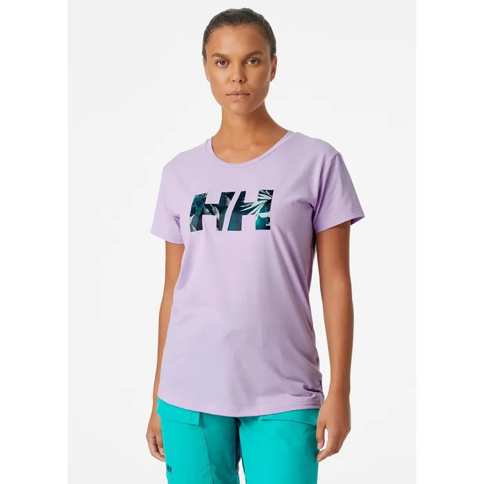 TShirts Women Helly Hansen W SKOG RECYCLED GRAPHIC TSHIRT 697 Lilatech TShirts Women Helly Hansen W SKOG RECYCLED GRAPHIC TSHIRT 697 Lilatech