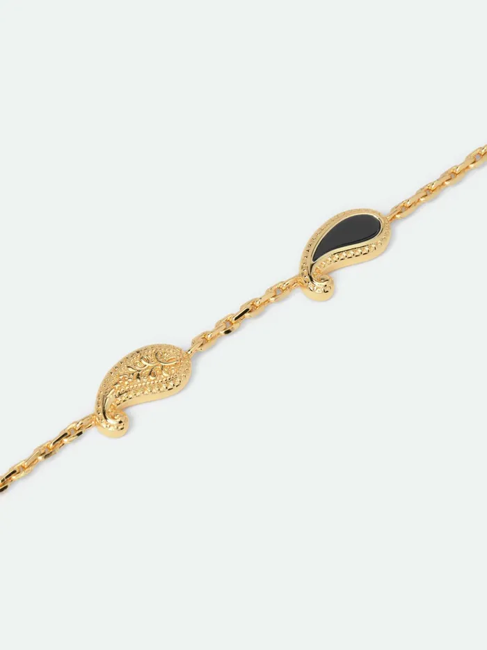 TEARS OF JOY BRACELET GOLDONYX Unisex Rhude Jewelry