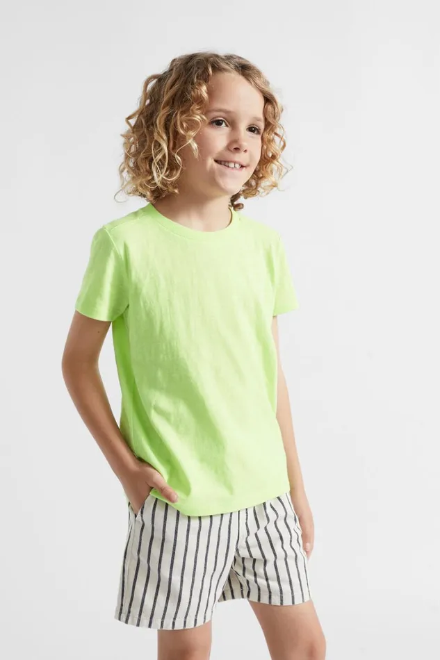 Teen Boy Boy Seed Heritage Core Basic Tee Key Lime