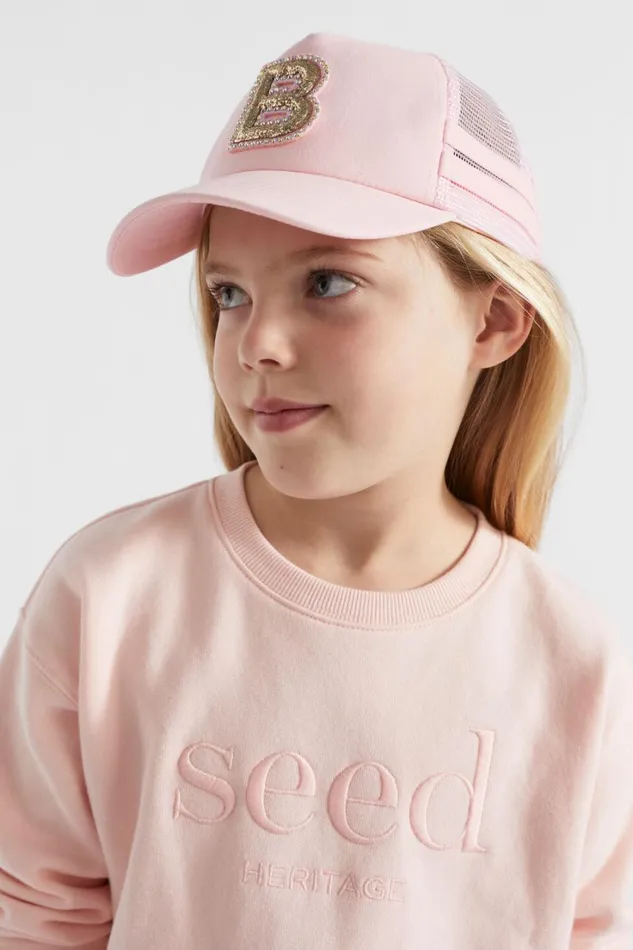 The AZ Of Initials Girl Seed Heritage Glitter Initial Cap R
