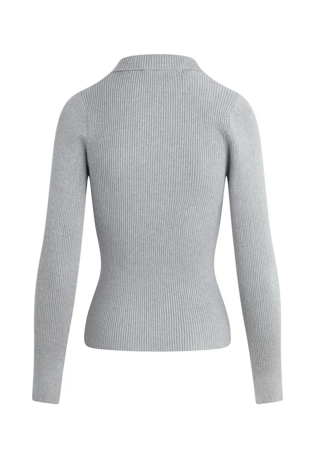 Tops and Sweaters Women Hudson Jeans Long Sleeve VNeck Popover Foxy Silver Tops and Sweaters Women Hudson Jeans Long Sleeve VNeck Popover Foxy Silver