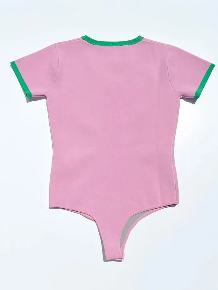 Tops Shop Lisa Says Gah Knit Bodysuit