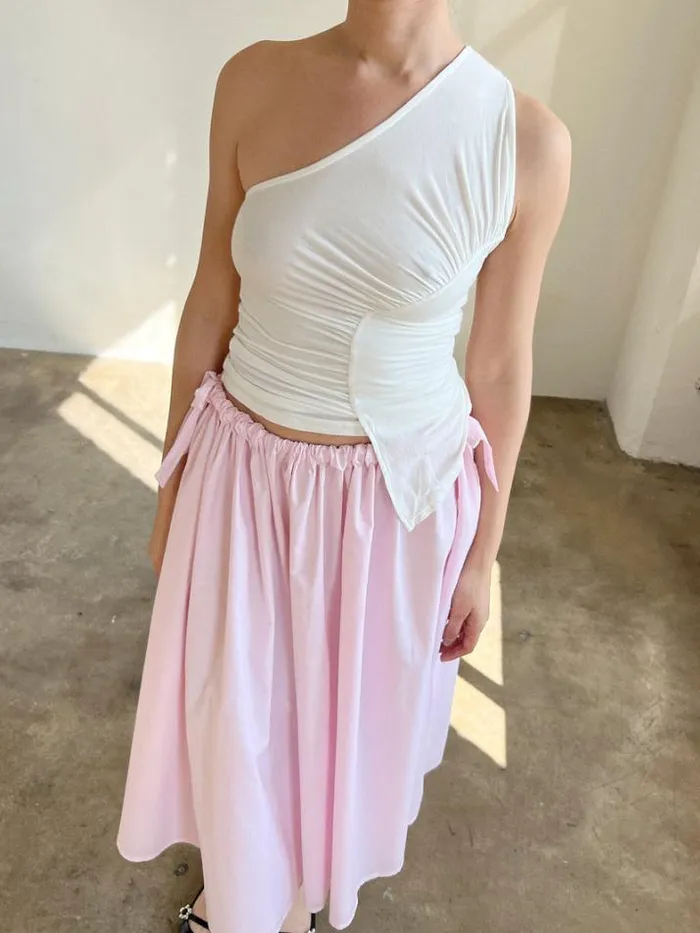 Tops Shop Lisa Says Gah Sakae One Shoulder Top