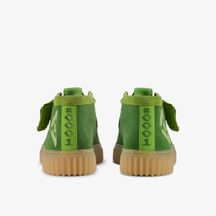 Torhill Explore X Pokmon Green Suede WomenMen Clarks Boots and Booties