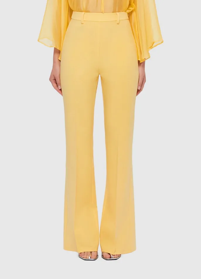 Two Piece Sets Women LEO LIN Daria Split Pants 8211 Canary