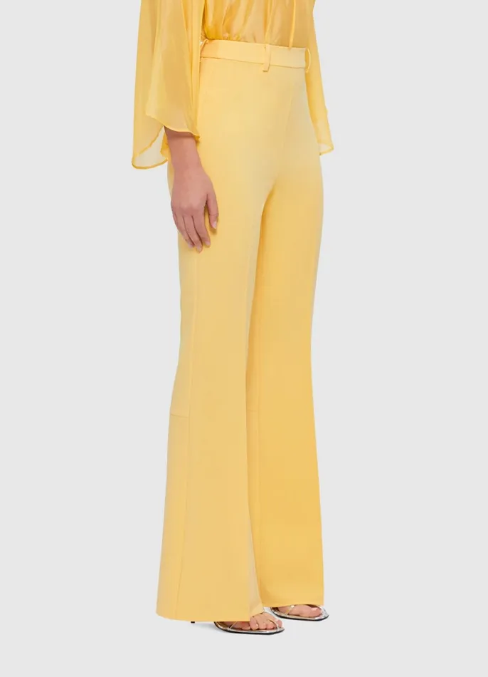 Two Piece Sets Women LEO LIN Daria Split Pants 8211 Canary