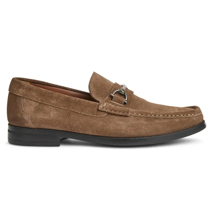 Veneto Bit Slip On LoaferTaupe Suede Men Bruno Magli Loafers and Slipons