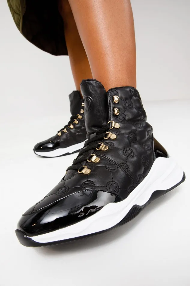 Vinci Leather Boots and Booties The Cambridge Black Quilted Leather Ankle Boot 8211 Women