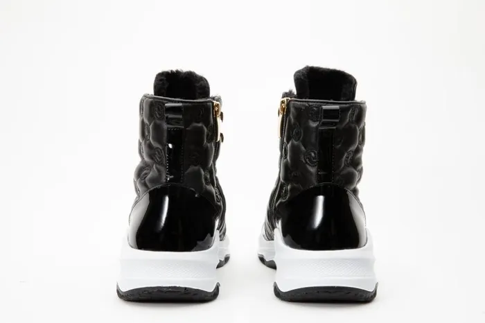 Vinci Leather Boots and Booties The Cambridge Black Quilted Leather Ankle Boot 8211 Women