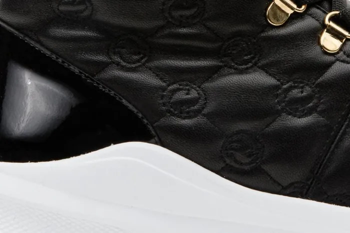 Vinci Leather Boots and Booties The Cambridge Black Quilted Leather Ankle Boot 8211 Women