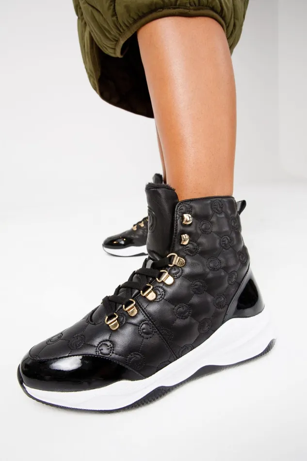 Vinci Leather Boots and Booties The Cambridge Black Quilted Leather Ankle Boot 8211 Women