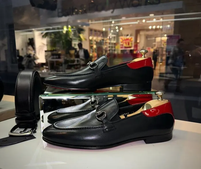Vinci Leather Dress Shoes The Maratea Black Leather Shoe Bit Loafer Shoe 8211 Men