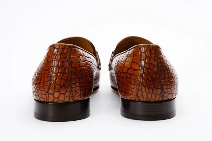 Vinci Leather Dress Shoes The Monaco Tan Leather Shoe Bit Loafer 8211 Men