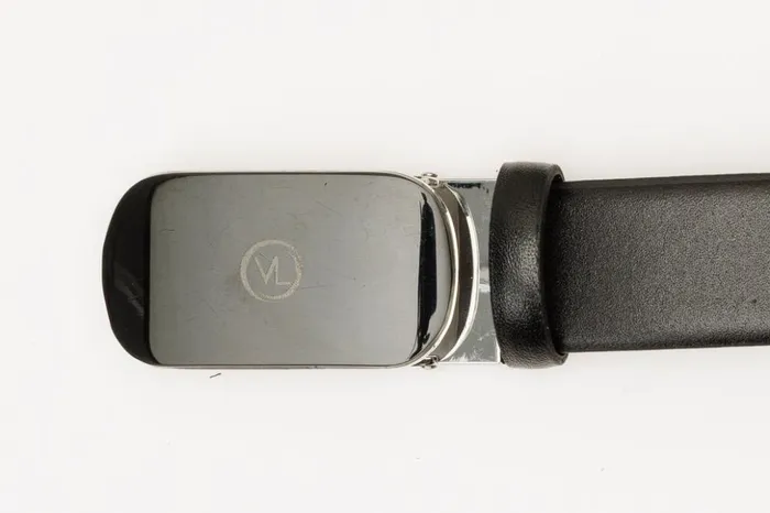 Vinci Leather Leather Belts The Marzano Black Color Calfskin Belt 8211 Men