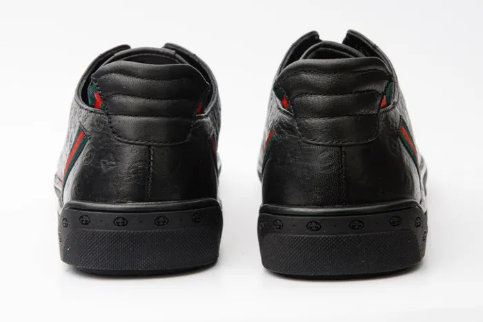 Vinci Leather Sneakers The Getto Black Leather Sneaker 8211 Men