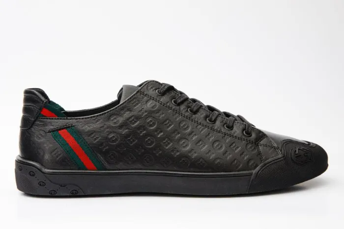 Vinci Leather Sneakers The Getto Black Leather Sneaker 8211 Men