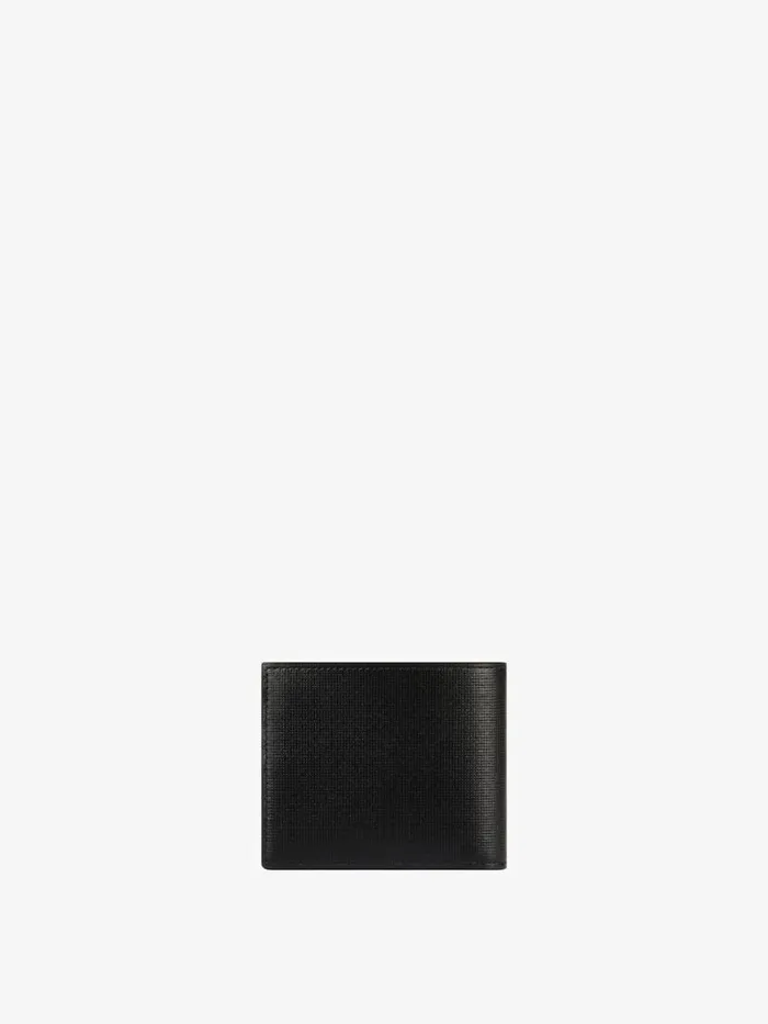 Wallet In Classic 4g Leather Black Men Givenchy Wallets and Card Holders