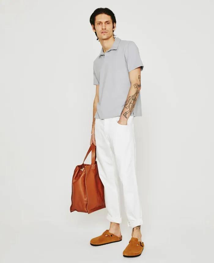 Wells Carpenter White Men AG Jeans Denim