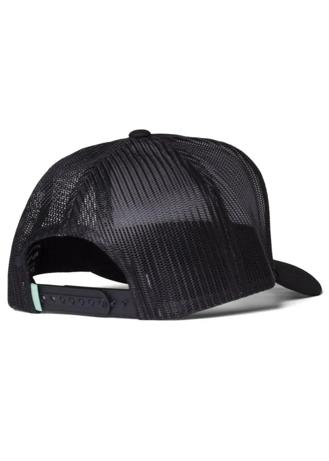 West Winds Eco Trucker Hat Black 2 Men Vissla Accessories