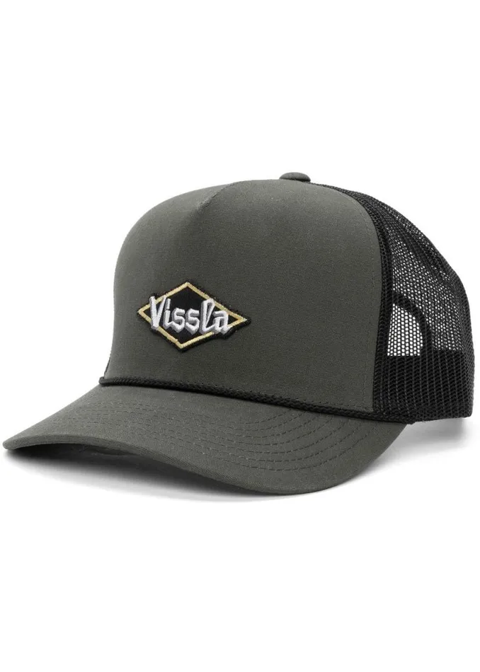 West Winds Trucker Hat Charcoal Men Vissla Accessories