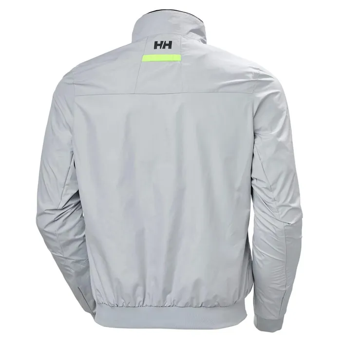 Windbreakers Men Helly Hansen CREW WINDBREAKER JACKET 853 Grey Fog