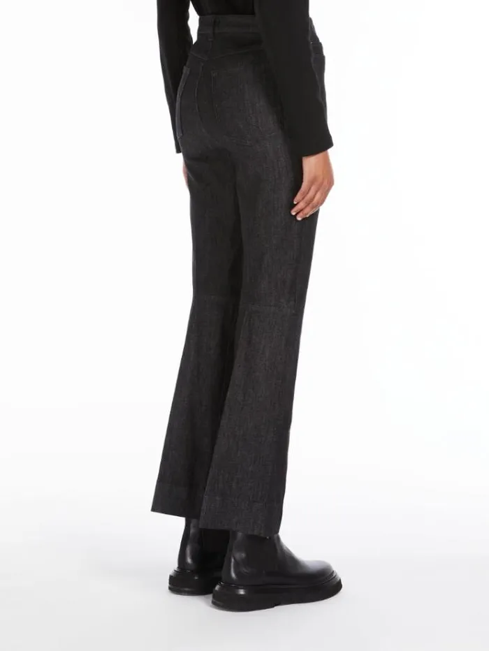 Woman 5pocket Denim Trousers Midnightblue Maxmara Trousers Woman 5pocket Denim Trousers Midnightblue Maxmara Trousers
