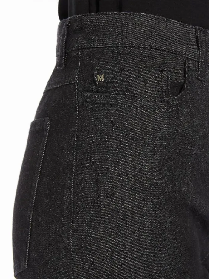 Woman 5pocket Denim Trousers Midnightblue Maxmara Trousers Woman 5pocket Denim Trousers Midnightblue Maxmara Trousers