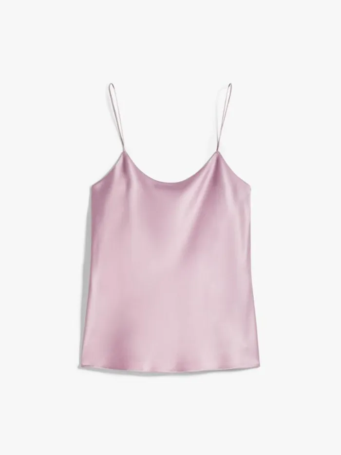 Woman Envers Satin Camisole Top Lilac Maxmara Shirts And Tops Woman Envers Satin Camisole Top Lilac Maxmara Shirts And Tops