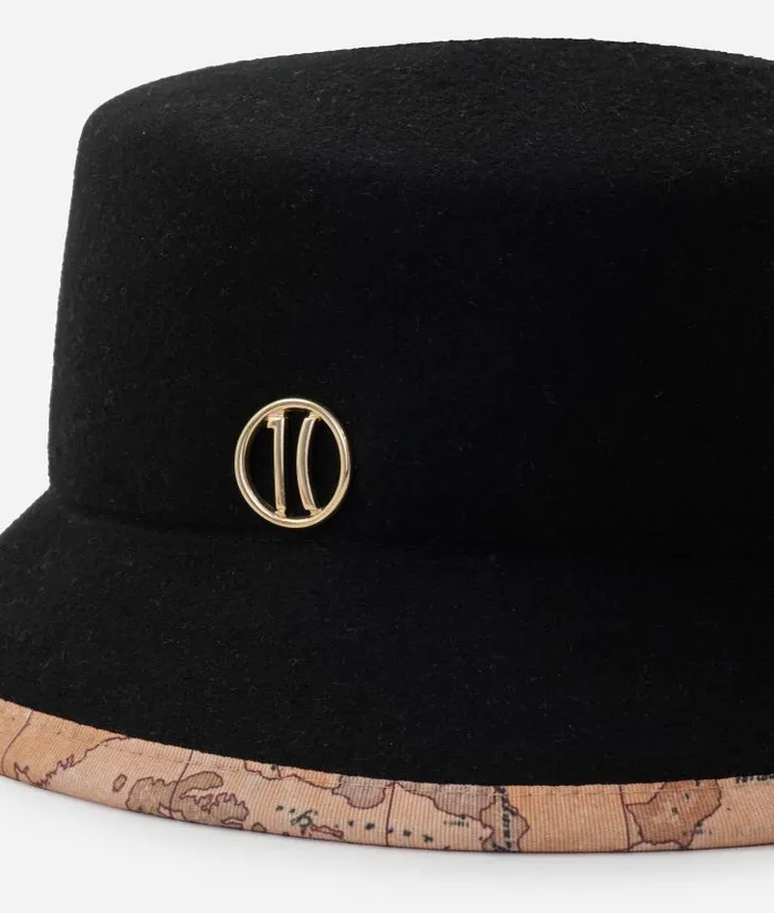 Woman Hats Alviero Martini Felt Cloche Black