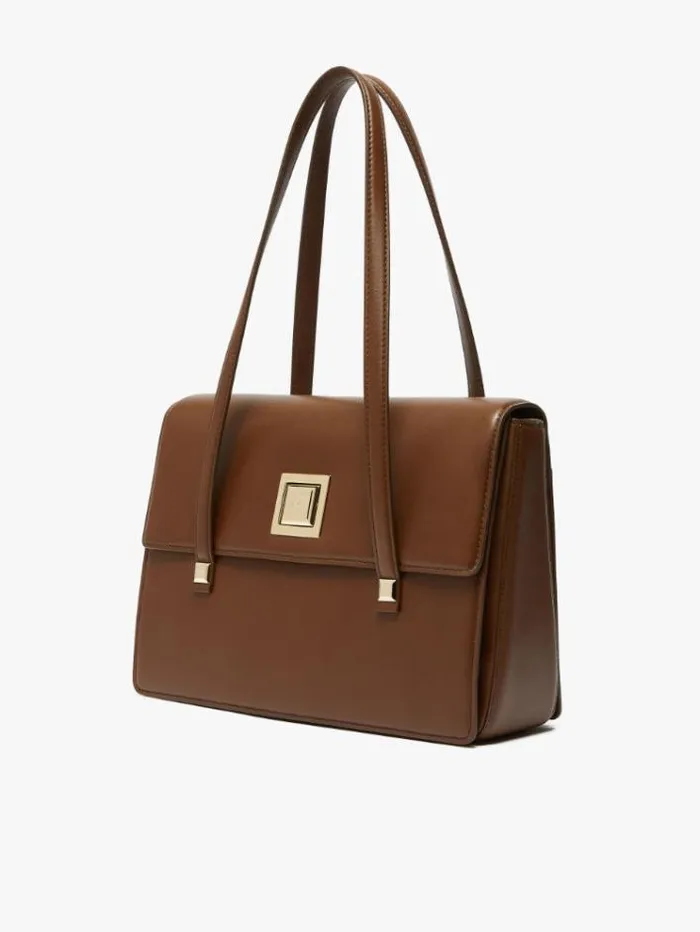 Woman MM Tote Bag Coffee Maxmara MM Bag