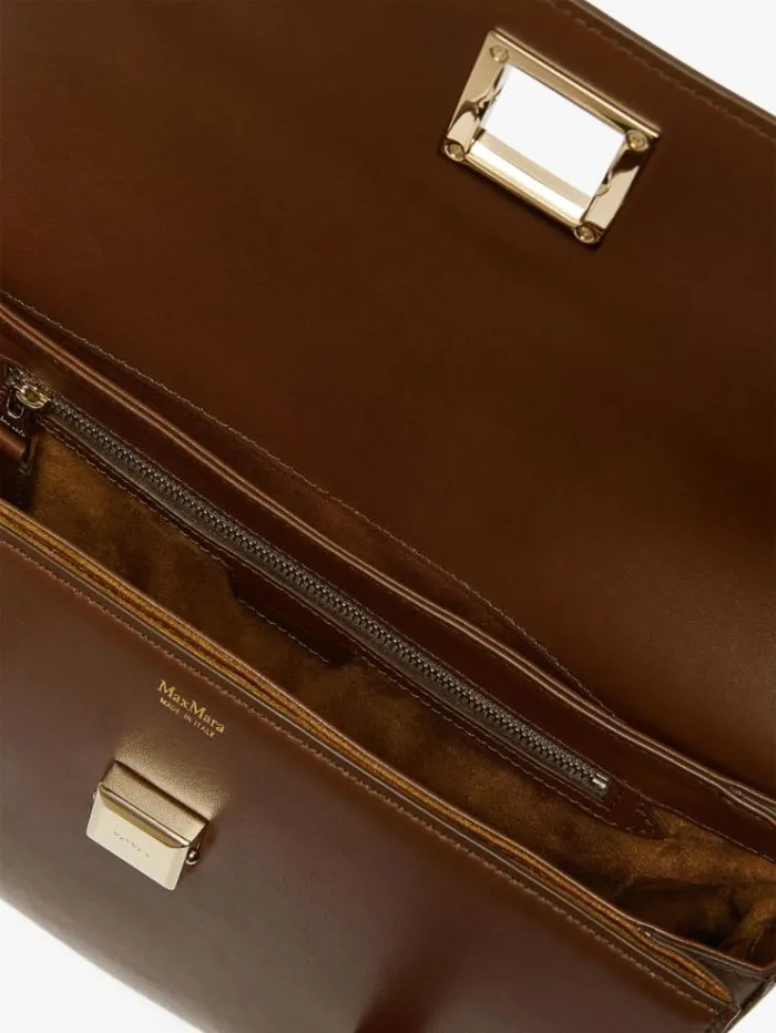 Woman MM Tote Bag Coffee Maxmara MM Bag Woman MM Tote Bag Coffee Maxmara MM Bag