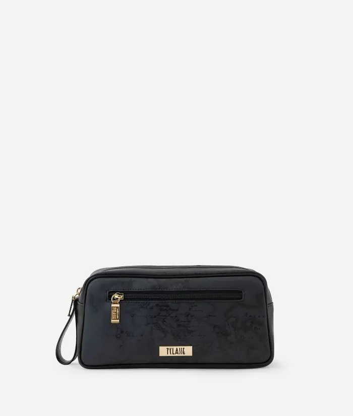 Woman Pouches and Toiletry Bags Alviero Martini Beauty Case With Wristlet Black Woman Pouches and Toiletry Bags Alviero Martini Beauty Case With Wristlet Black