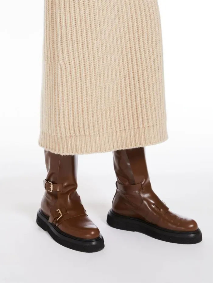 Woman Ribbed Wool And Cashmere Oneshoulder Dress Honey Maxmara Dresses Woman Ribbed Wool And Cashmere Oneshoulder Dress Honey Maxmara Dresses