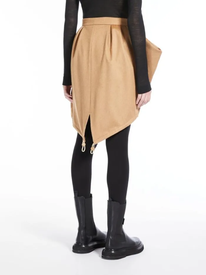 Woman Short Camel Colour Skirt Camel Maxmara Skirts Woman Short Camel Colour Skirt Camel Maxmara Skirts