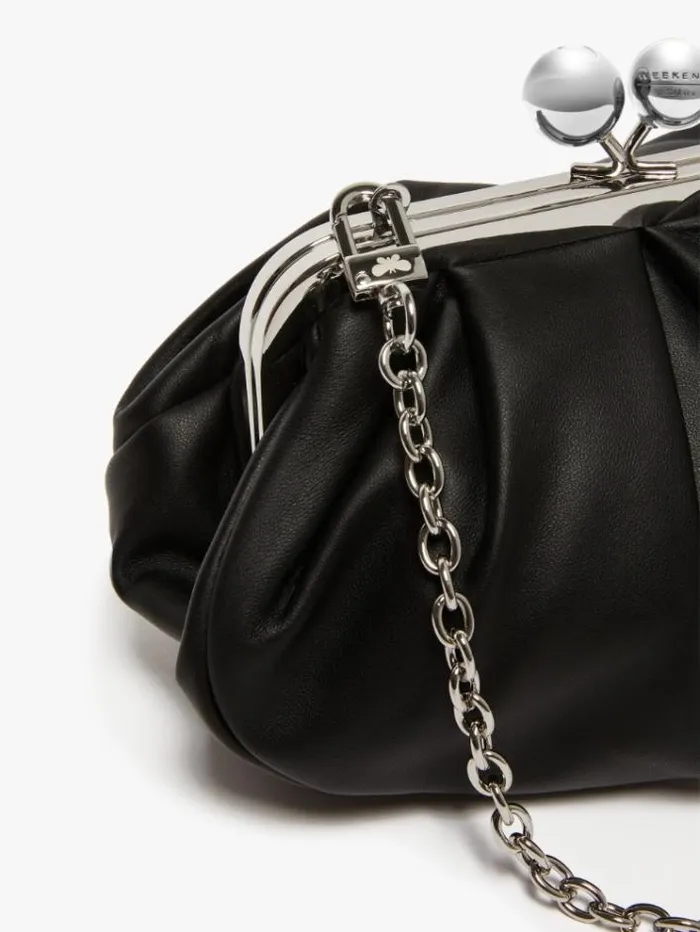 Woman Small Pasticcino Bag In Nappa Leather Black Maxmara Weekend Bag Woman Small Pasticcino Bag In Nappa Leather Black Maxmara Weekend Bag