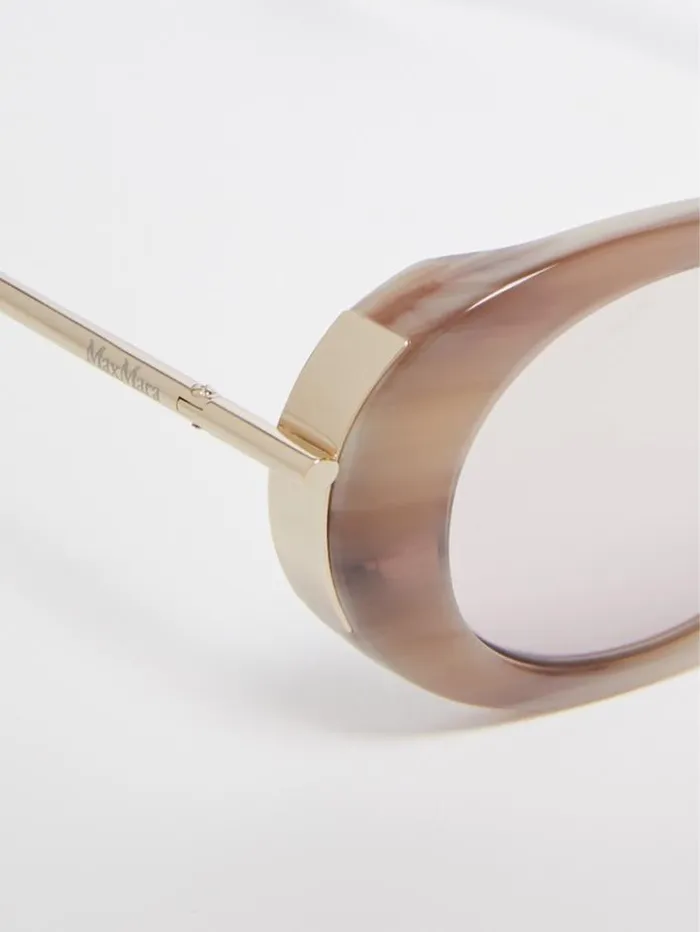 Woman Sunglasses Beige Maxmara Eyewear Woman Sunglasses Beige Maxmara Eyewear