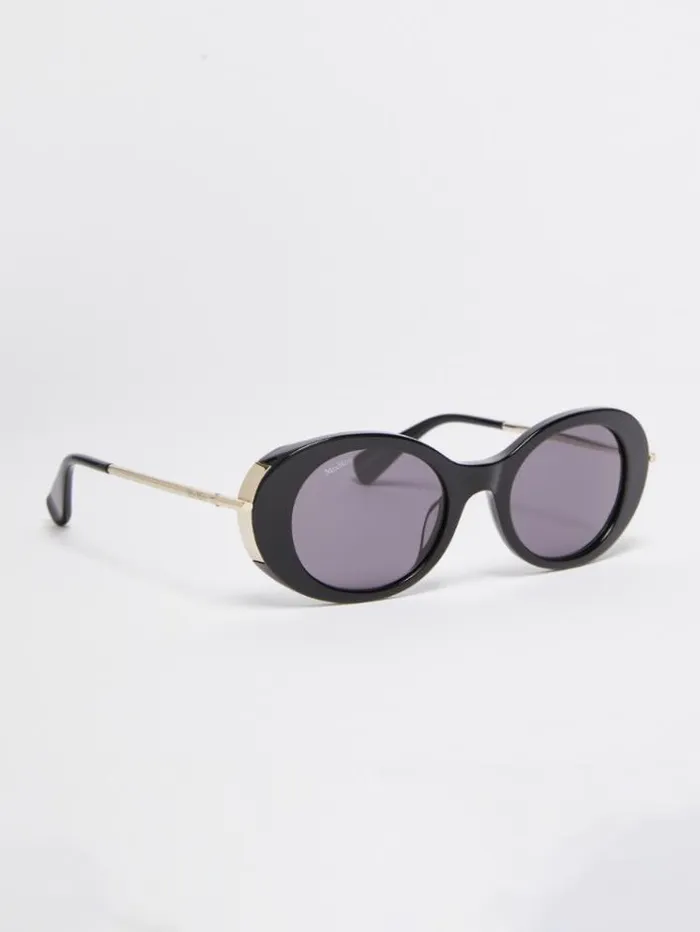 Woman Sunglasses Black Maxmara Eyewear