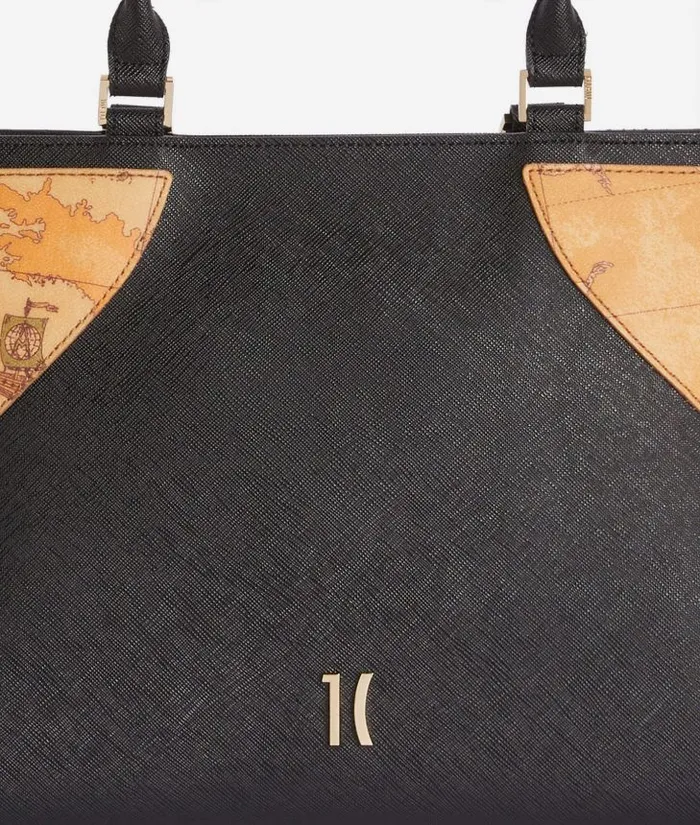 Woman Totes Alviero Martini Flying City Shopper Bag Black