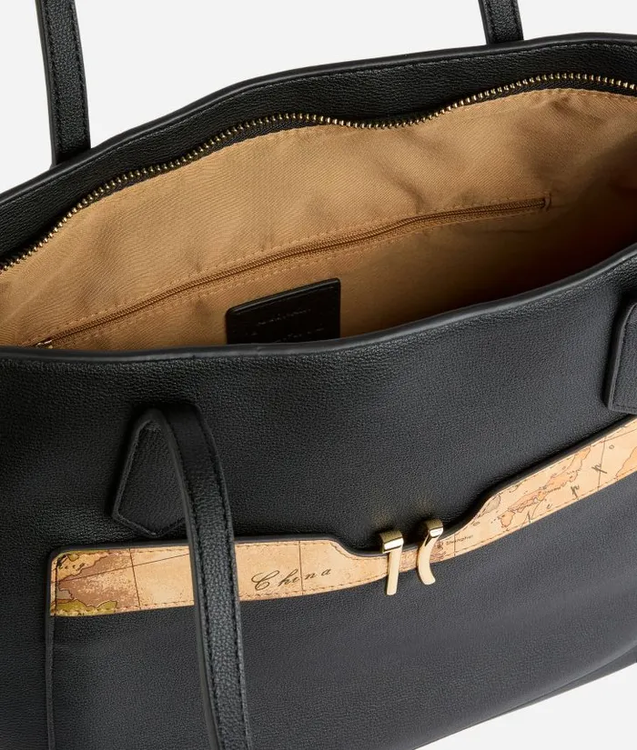 Woman Totes Alviero Martini Innovative Vision Shopper Bag Black