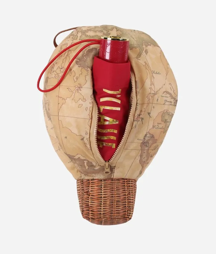 Woman Umbrellas Alviero Martini 1 Classe Supermini Umbrella With Hot Air Balloon Gift Box Red Woman Umbrellas Alviero Martini 1 Classe Supermini Umbrella With Hot Air Balloon Gift Box Red