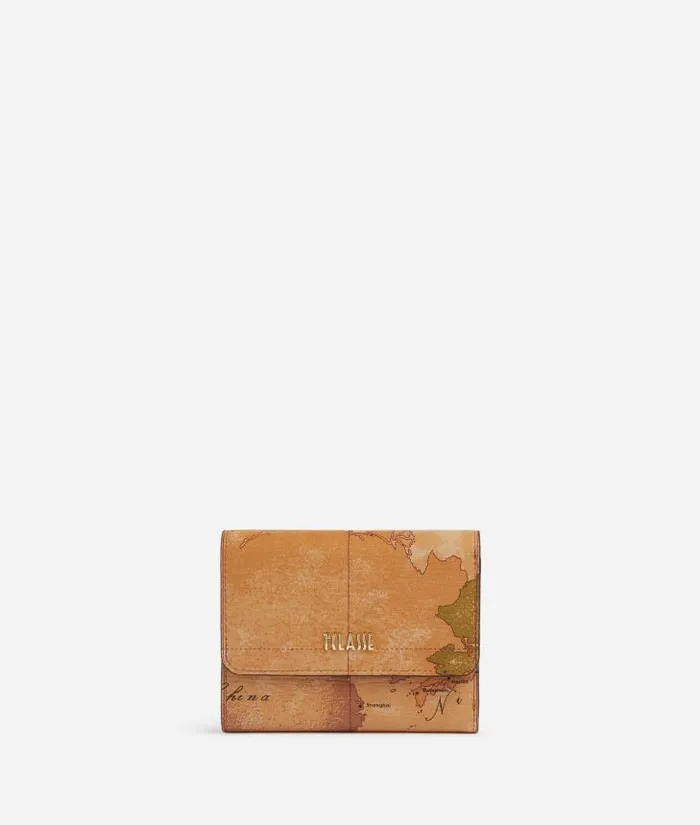 Woman Wallets Alviero Martini Future Bag Small Bifold Wallet Geo Classic