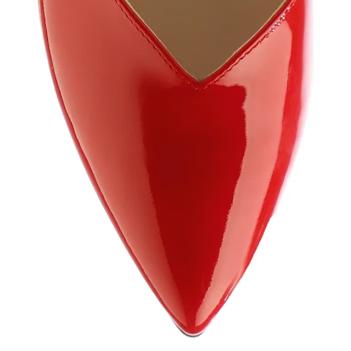 Women Basic Ballerinas Red HGL Classic