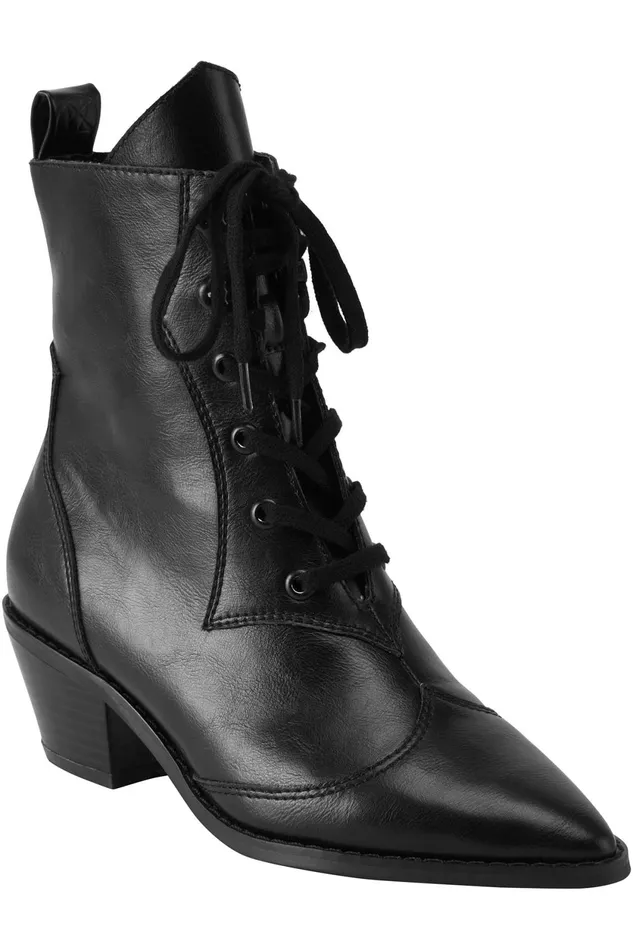 Women Boots Killstar Raven PointedToe Bootie