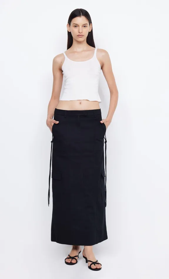 Women Bottoms Bec Bridge RINA MAXI SKIRT Black