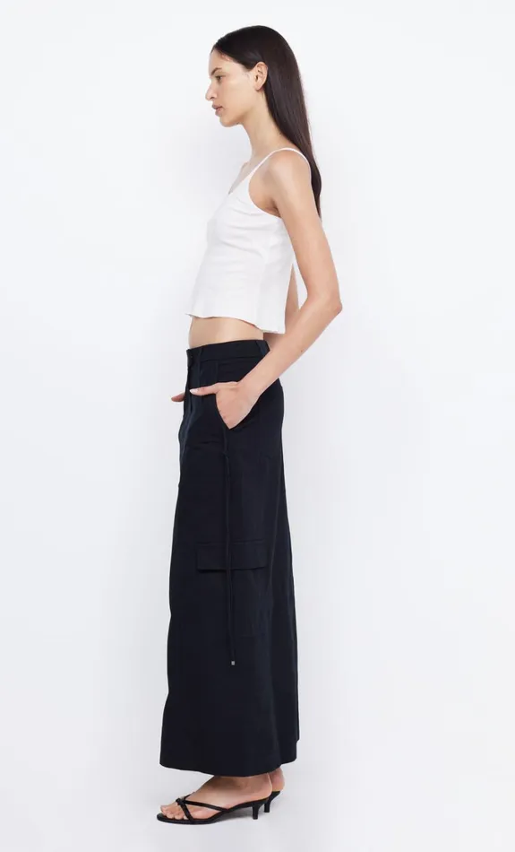 Women Bottoms Bec Bridge RINA MAXI SKIRT Black